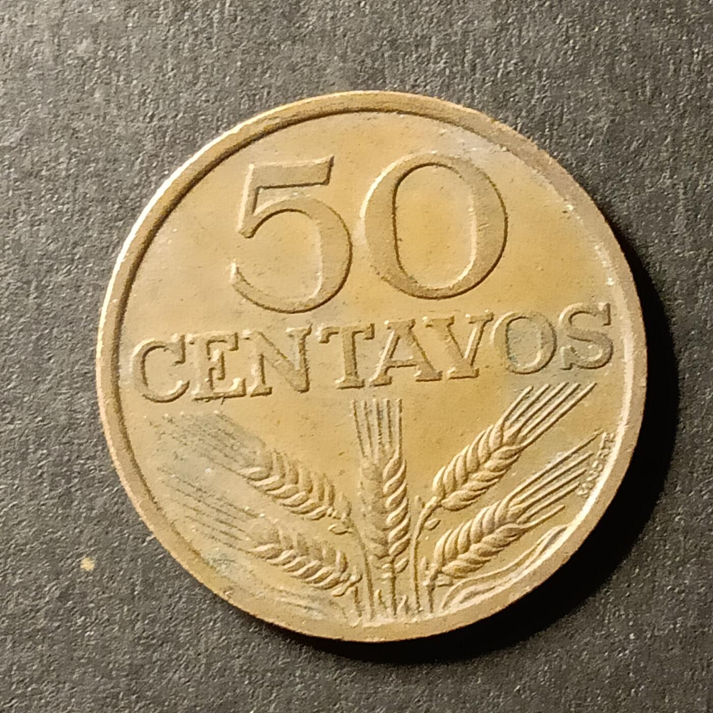 逸泉钱币2026A世界散币纸币纪念币专场A第一场 119 欧洲葡萄牙50分铜币