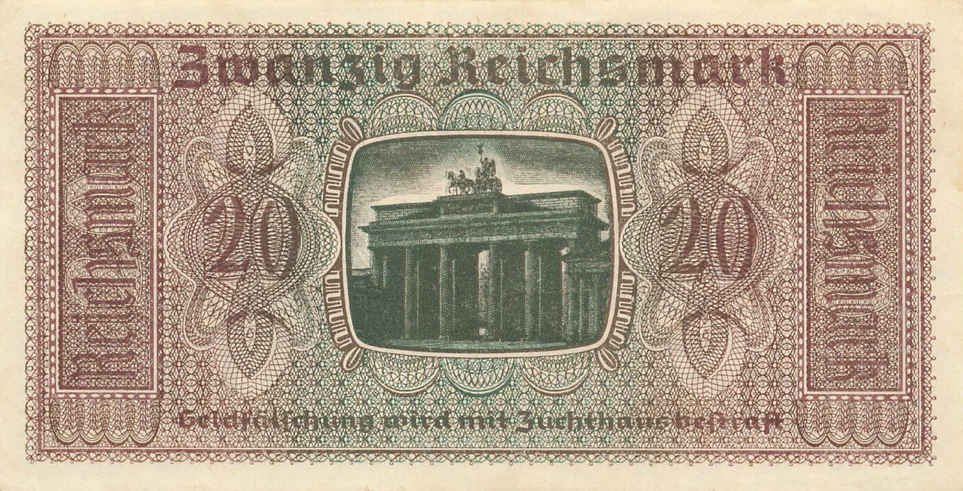小福收藏拍卖第199期 裸钞场 本期有多张豹子号靓号 瑞士1000法郎 经典提香 毛里求斯首发年大全套 白俄罗斯5000000卢布 苏里南10000盾  爱沙尼亚  苏丹 西班牙 保加利亚 古巴等多国精美纸币 德国 1940-45年 20马克 unc