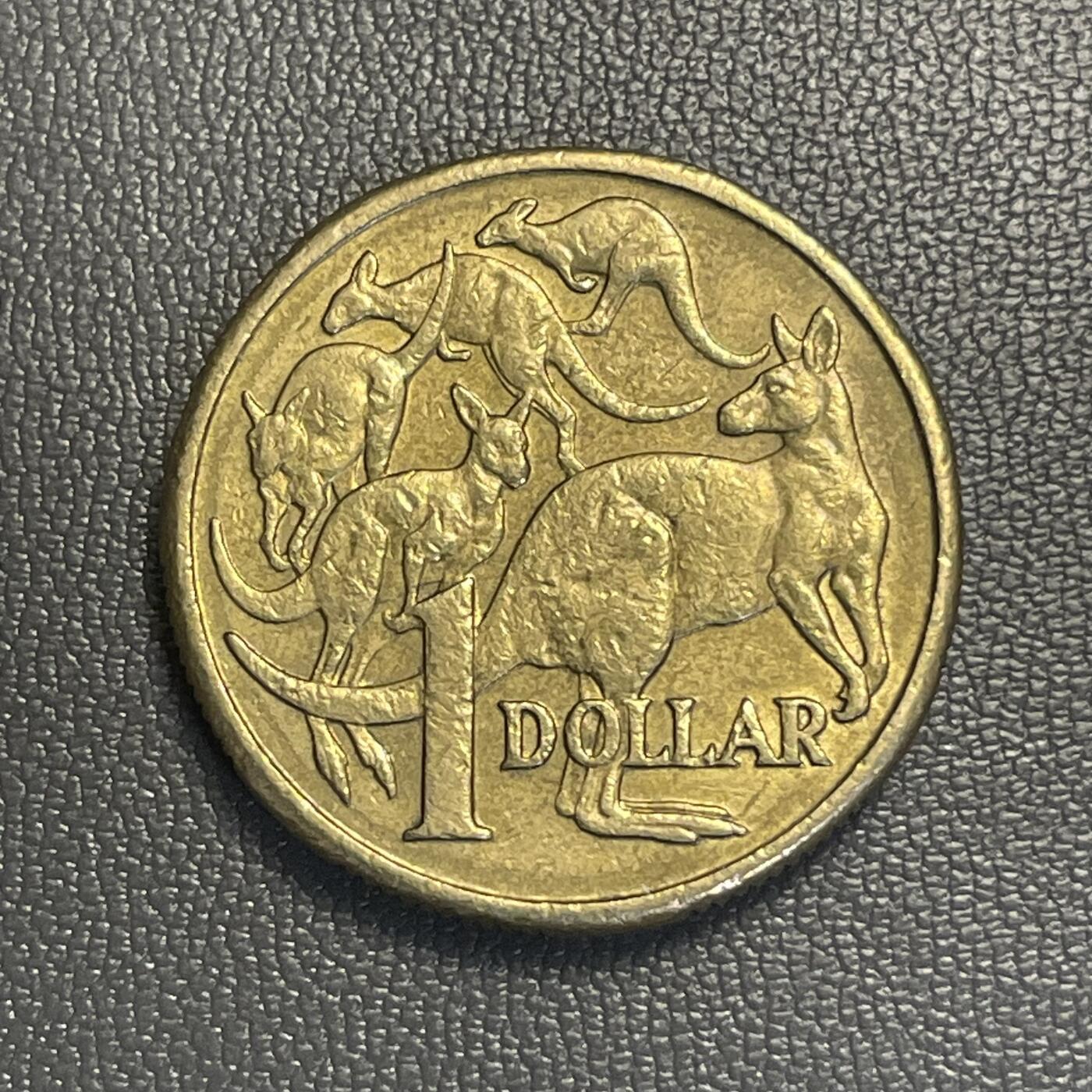 回流0119 澳大利亚1985年1澳元 袋鼠🦘