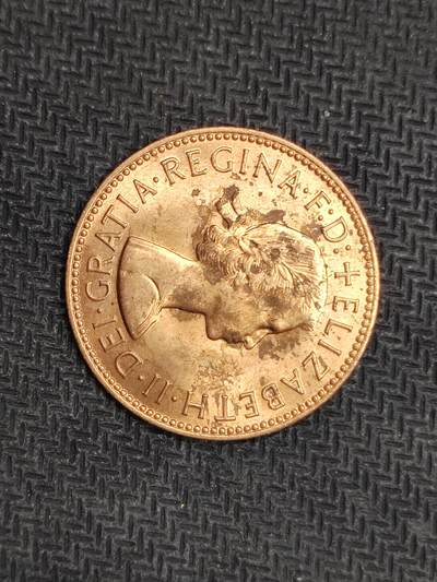 逸泉钱币2026C世界钱币纪念币专场第二组C1-400件 - 106英国伊丽莎白二世女王铜币