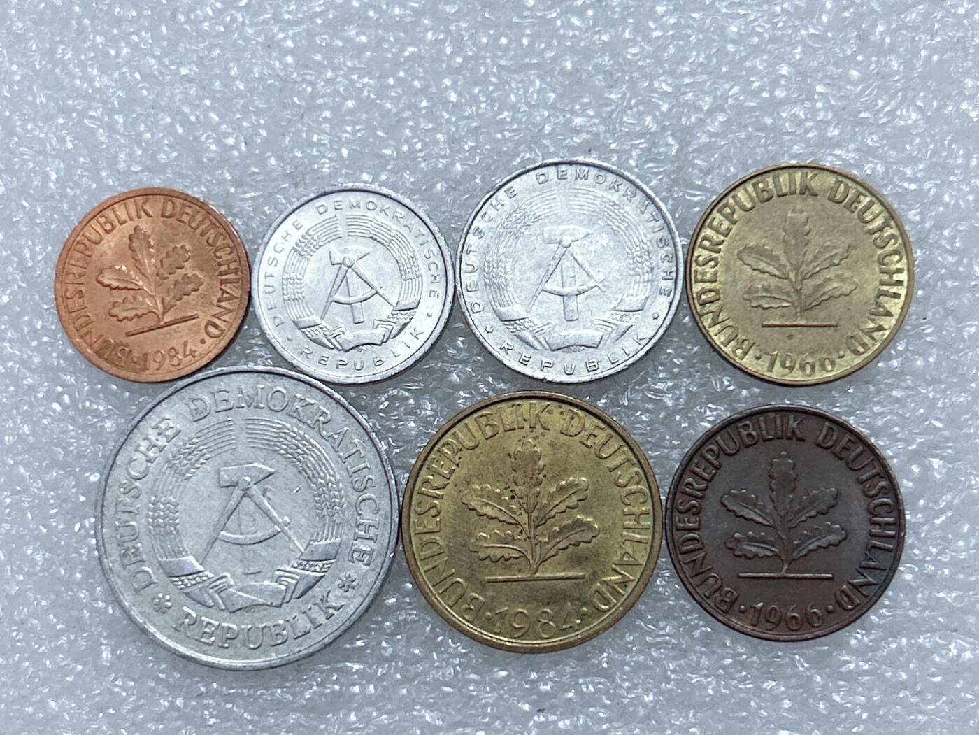 第一海外回流一元起拍收藏 散集专场  第292期 德国硬币 7枚