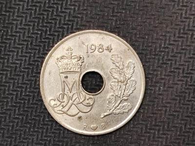 逸泉钱币2026C世界钱币纪念币专场第二组C1-400件 - 160丹麦25欧尔圆孔异形币