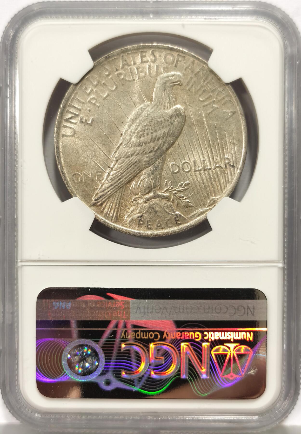 博洋堂世界钱币拍卖第157期（全场包邮） NGC MS63 美国1922年和平老精稀，银价已经超越币值的潜力品种