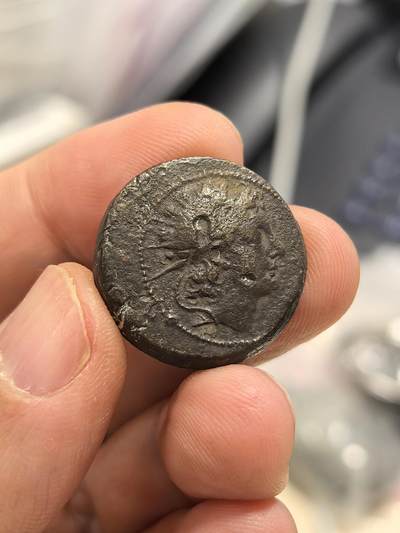 博洋堂世界钱币拍卖第157期（全场包邮） - 古希腊塞琉古帝国 安条克六世大铜币 直径23mm，重11.08克，这么大和重的安条克铜币世很少见，大部分能见到的都是直径很小很轻的那种