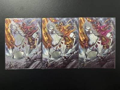 卡牌杂货铺专场拍卖第四场 1月16日周五晚22:00结拍 - 【限编】卡德曼 谷粒 扈三娘三色001 限编300金编 粗闪