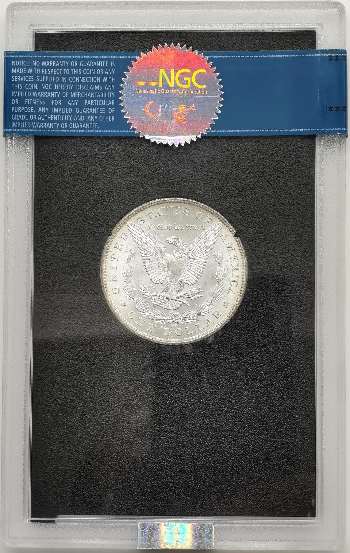 博洋堂世界钱币拍卖第157期（全场包邮） NGC MS65 美国1883 CC 摩根 卡森厂 GSA大封装 高分难得