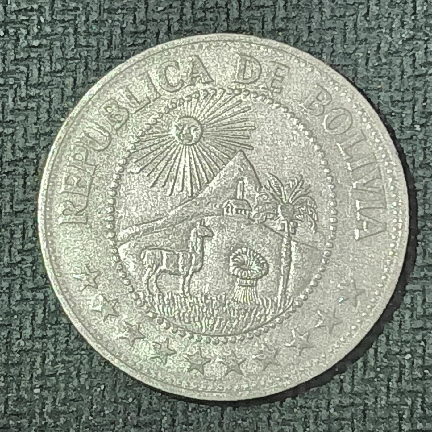 逸泉钱币2026B邻国花钱世界钱币纪念币章B第四场1-400B 102玻利维亚1比索