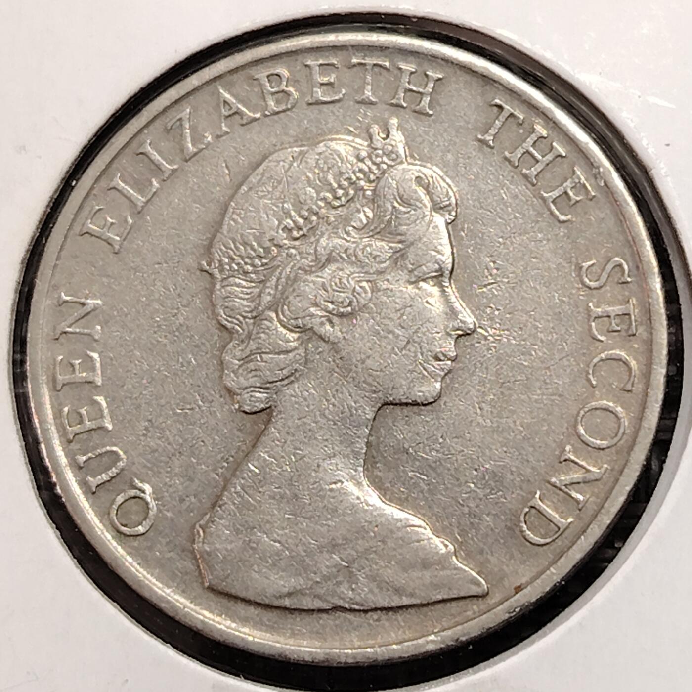 布加迪🐬～世界钱币(上海)🌾第 269 期 /  各国套币和散币 香港 1980年 5元