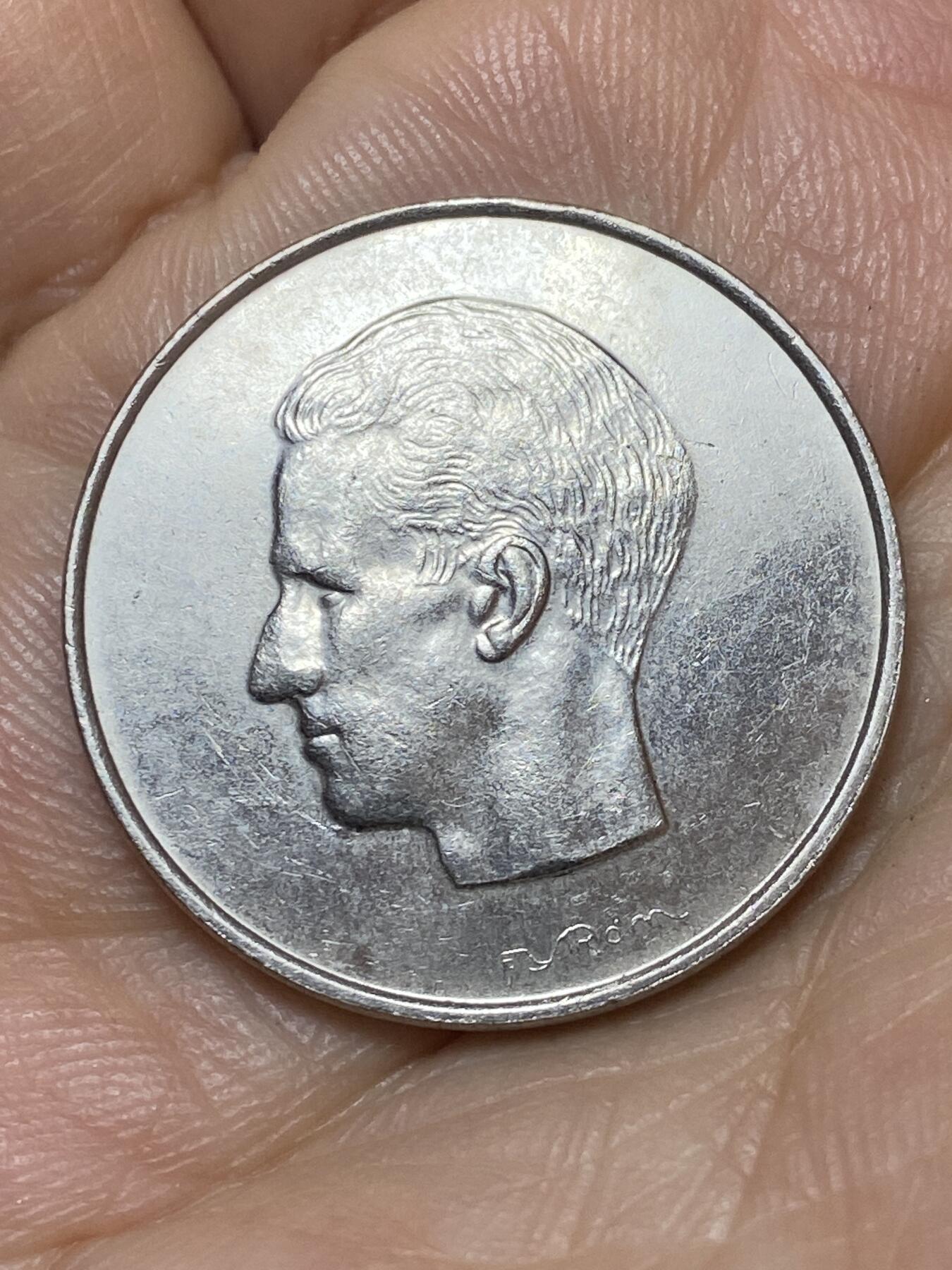 2026年第七场(总第一百七十六场）外国好品散币场(免佣金) 比利时🇧🇪1974年10法郎(博杜安一世时期，法语版)