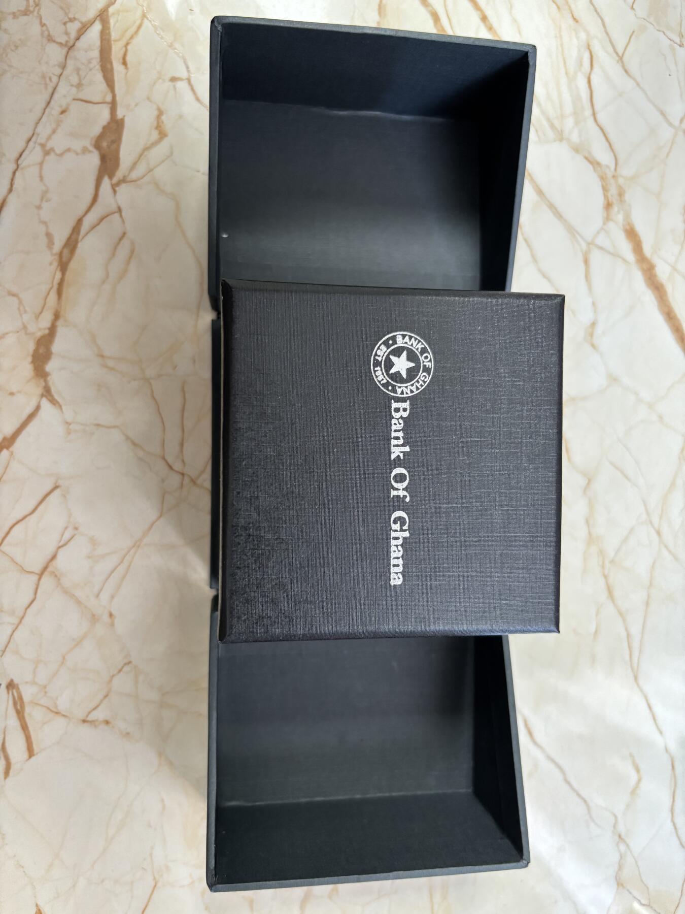 第188期拍卖 加纳2019年世界名将系列1关羽高浮雕2盎司镀金银币，999银，发行量500枚