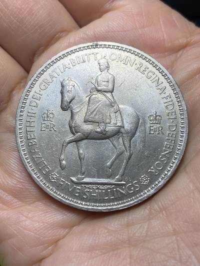 2026年第七场(总第一百七十六场）外国好品散币场(免佣金) - 英国🇬🇧1953年5先令