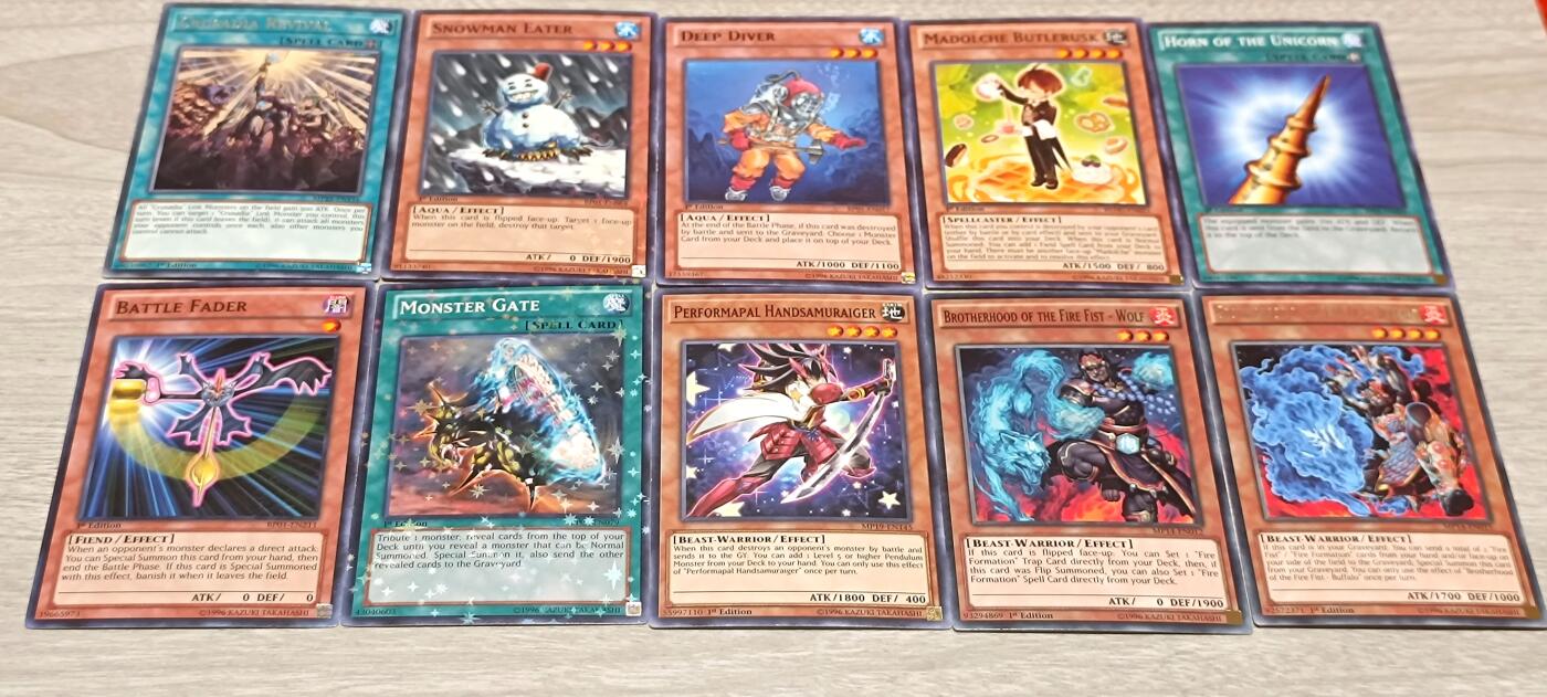 万国钱币阁第四场（钱币卡牌场） 英文版游戏王卡牌一组6