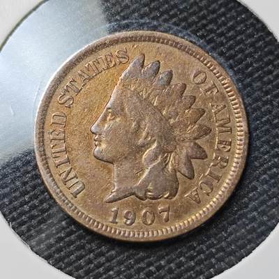 KK钱币收藏小铺 第380期  2月预留时间 周末发货 -  1907美国1分