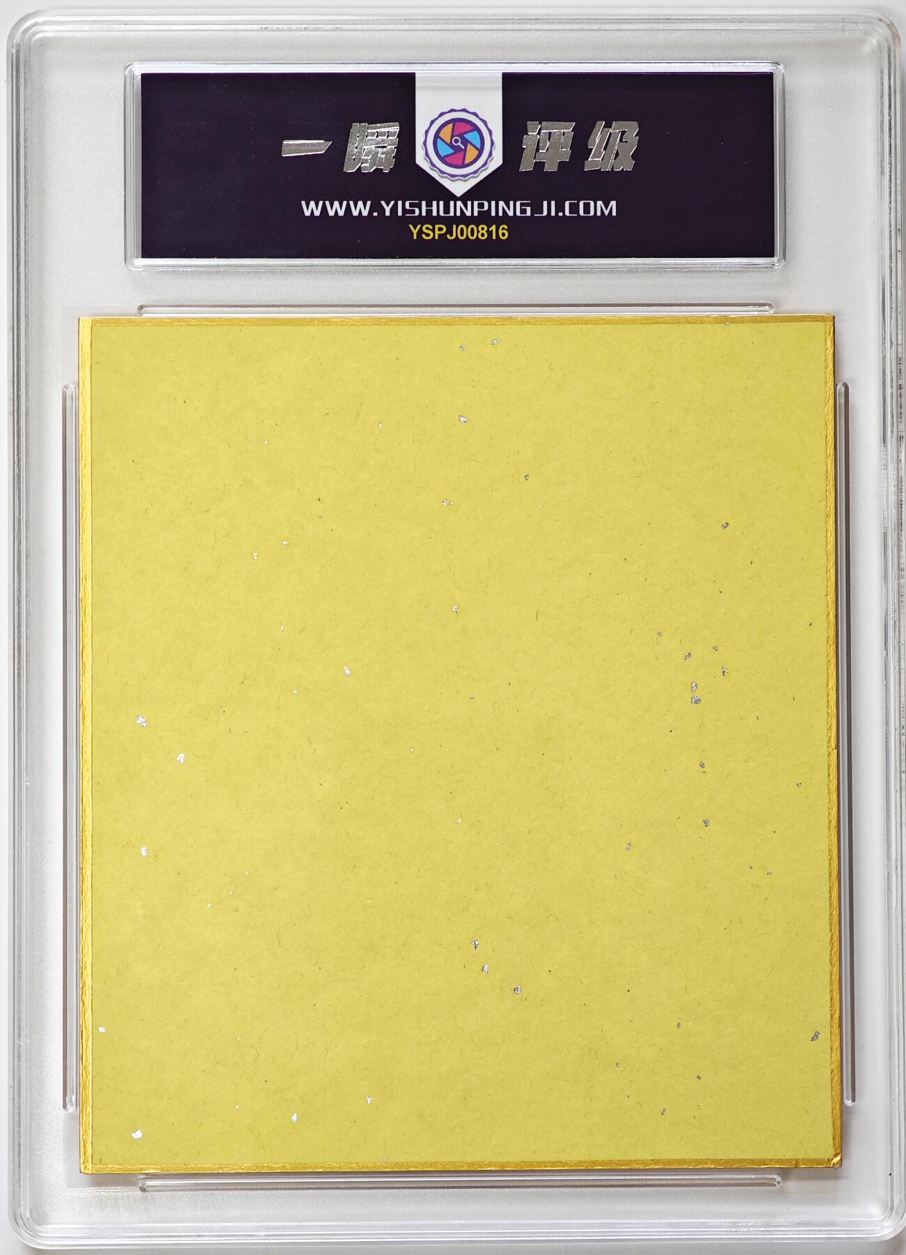 白泽拍卖卡牌手绘专场第31期（岁寒知松柏 春意已可期） 2024 名侦探柯南色纸 1996版 日本制 无盒 编号10  一瞬评级 9分