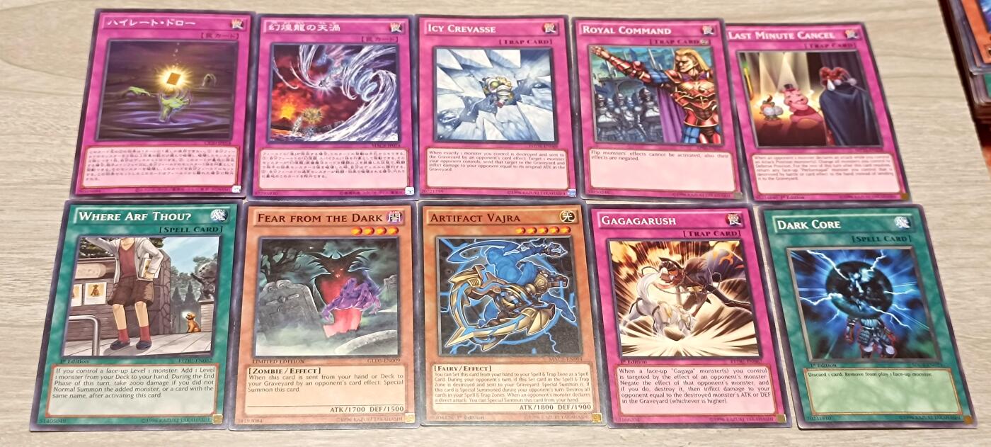 万国钱币阁第四场（钱币卡牌场） 英文版游戏王卡牌一组1