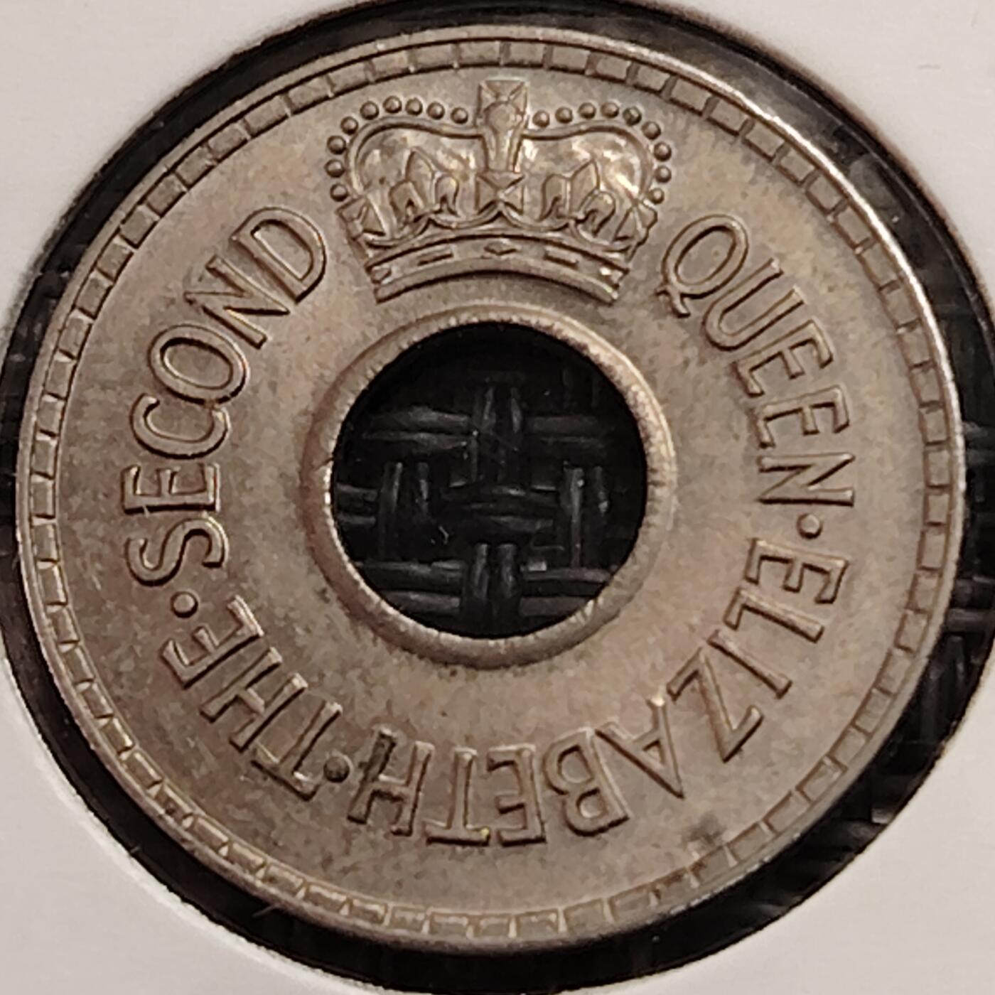 布加迪🐬～世界钱币(上海)🌾第 269 期 /  各国套币和散币 英属斐济🇫🇯 1954年 1/2便士