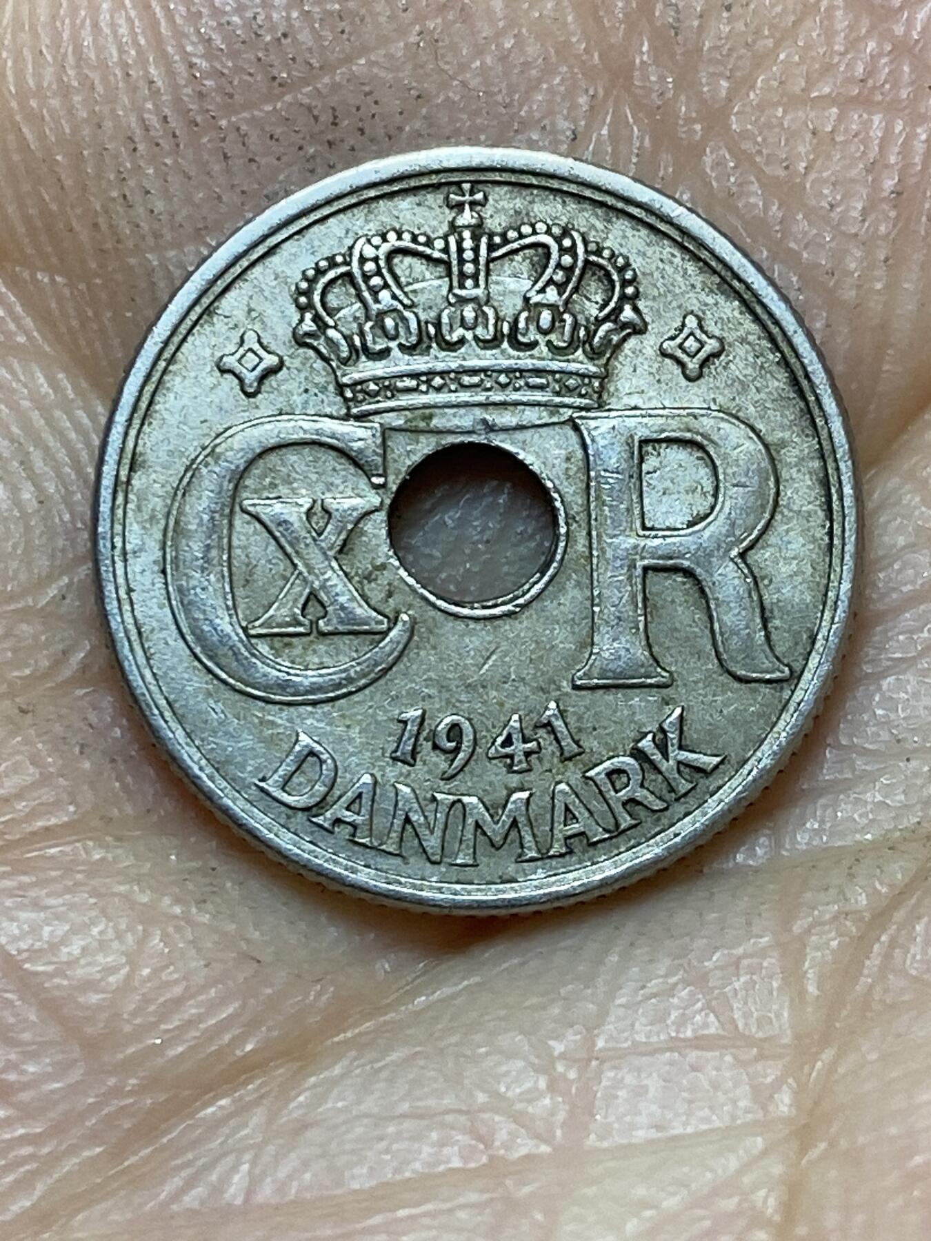 2026年第七场(总第一百七十六场）外国好品散币场(免佣金) 稀少品种–丹属法罗群岛1941单年份10欧尔