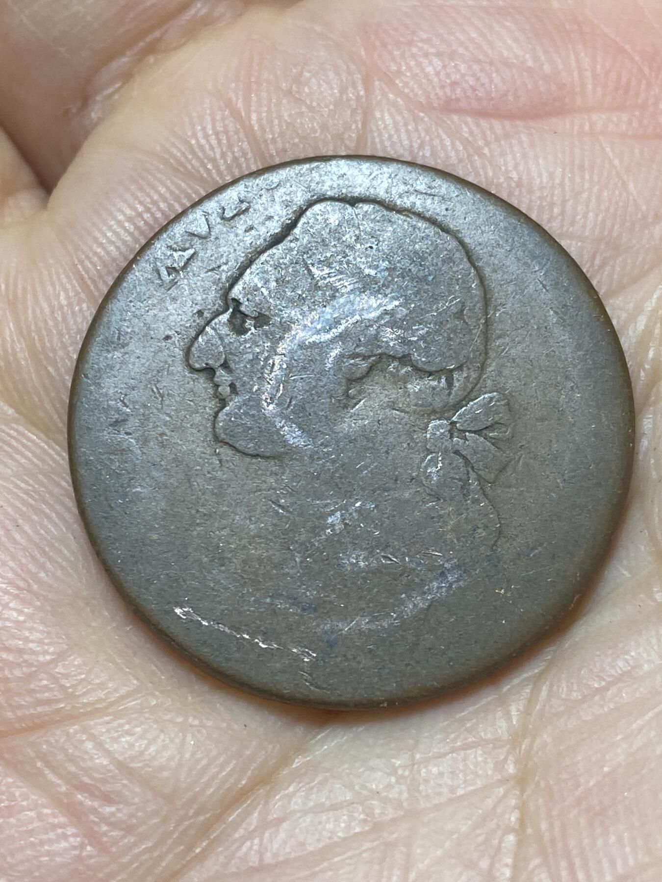 2026年第七场(总第一百七十六场）外国好品散币场(免佣金) 法国1索尔铜板(路易十六世时期)