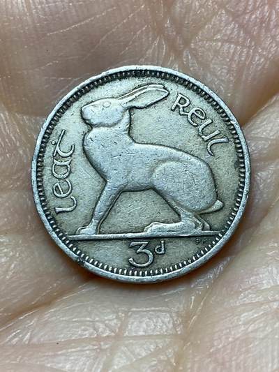 2026年第七场(总第一百七十六场）外国好品散币场(免佣金) - 爱尔兰🇮🇪1946年3便士(共和国时期第一套第二版)