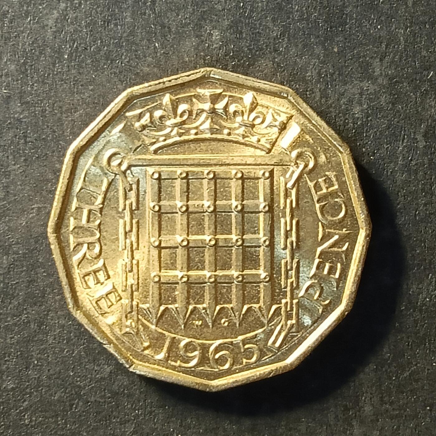 逸泉钱币2026A世界散币纸币纪念币专场A第一场 213 英国3便士铜币