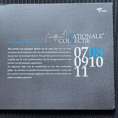 道一币馆币章第一百六十二场 - 原包装 荷兰2008年欧元套币8枚