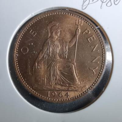 沼泽如烟--第960场 - 英国1964年1便士