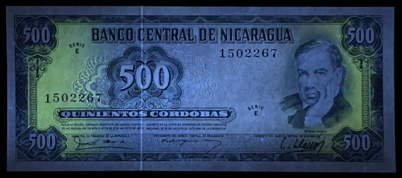 小福收藏拍卖第199期 裸钞场 本期有多张豹子号靓号 瑞士1000法郎 经典提香 毛里求斯首发年大全套 白俄罗斯5000000卢布 苏里南10000盾  爱沙尼亚  苏丹 西班牙 保加利亚 古巴等多国精美纸币 尼加拉瓜 1979年 500科多巴 E序列首发 unc