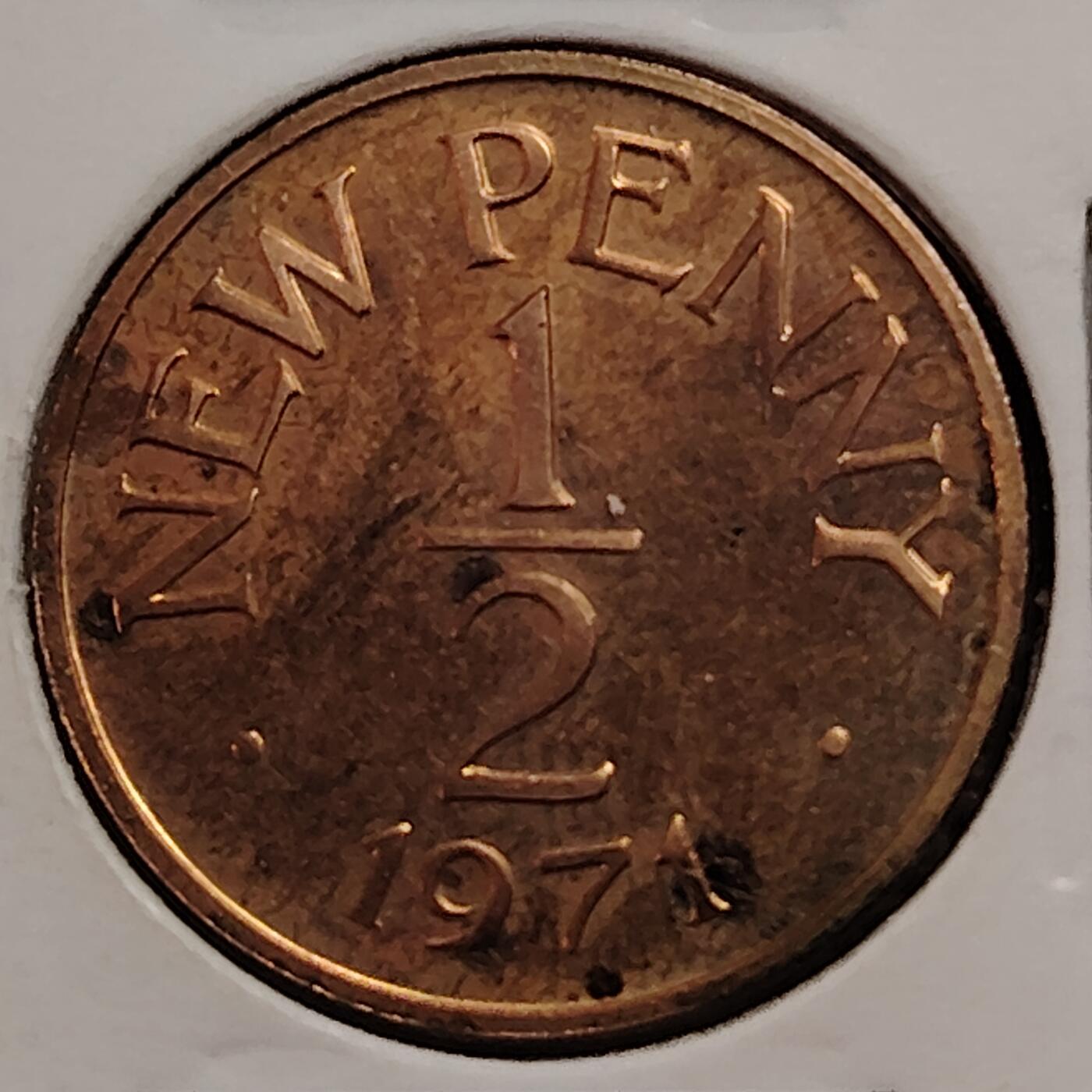 布加迪🐬～世界钱币(上海)🌾第 269 期 /  各国套币和散币 根西岛 1971年 便士 