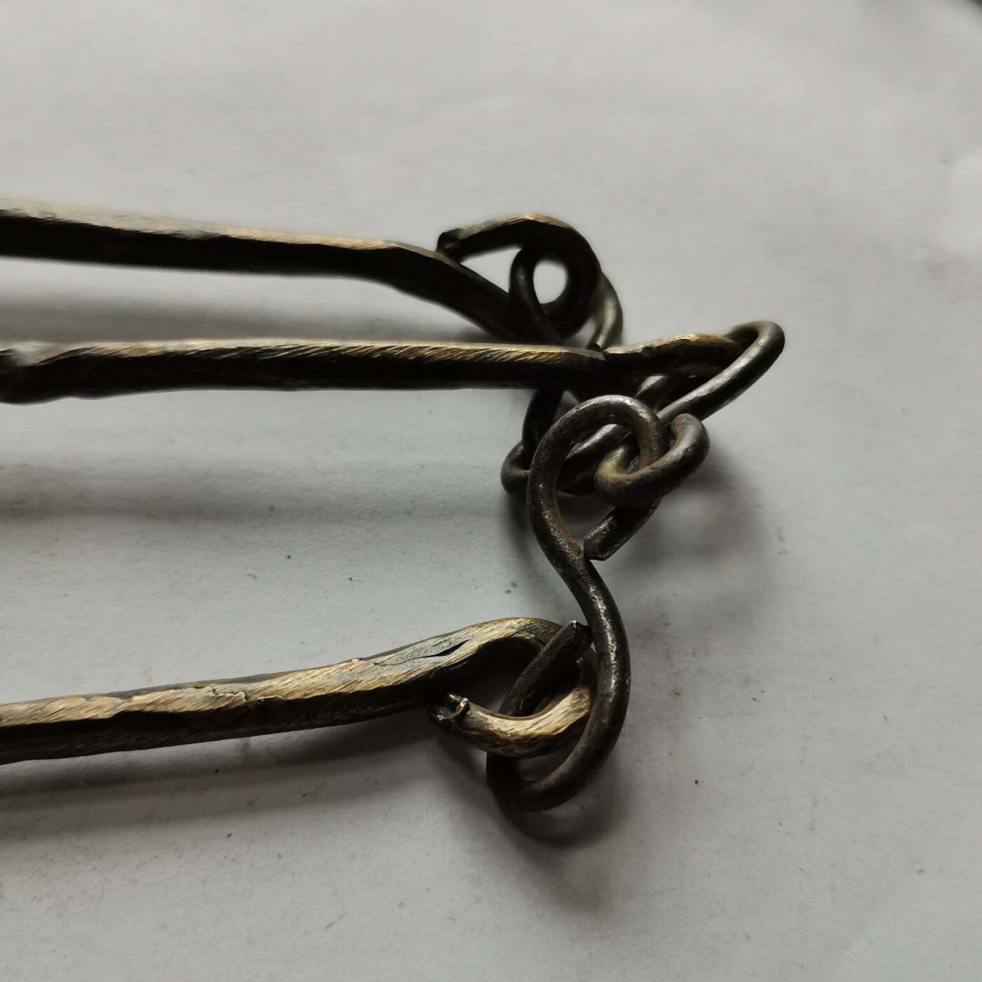 杂件专场94期 清代铜香铲和铜筷