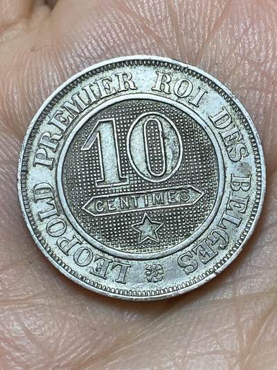 2026年第七场(总第一百七十六场）外国好品散币场(免佣金) - 比利时🇧🇪1861年10分(利奥波德一世时期，法语版，首发年)