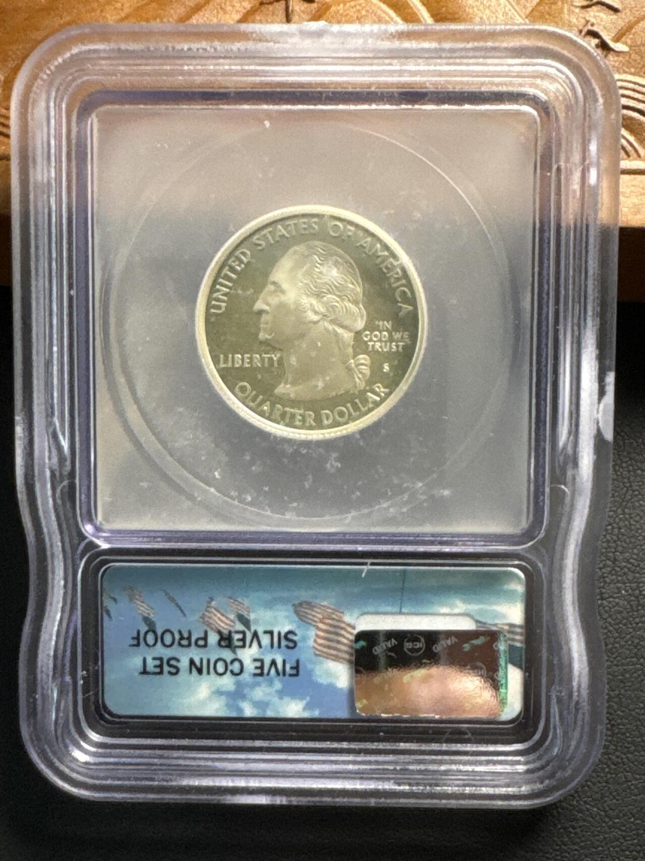 ❤️【币观天下】❤️ 第339期钱币拍卖- 2026.1.16周五晚上6点半场-长期征集拍品 2008年美国“最后的边疆”阿拉斯加州“北极灰熊”银币ICG PR70