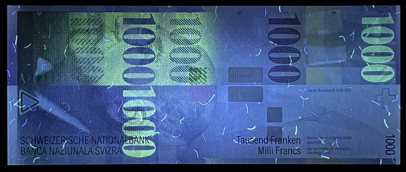 小福收藏拍卖第199期 裸钞场 本期有多张豹子号靓号 瑞士1000法郎 经典提香 毛里求斯首发年大全套 白俄罗斯5000000卢布 苏里南10000盾  爱沙尼亚  苏丹 西班牙 保加利亚 古巴等多国精美纸币 瑞士 1994-2014年 1000瑞士法郎 尾顺子 unc