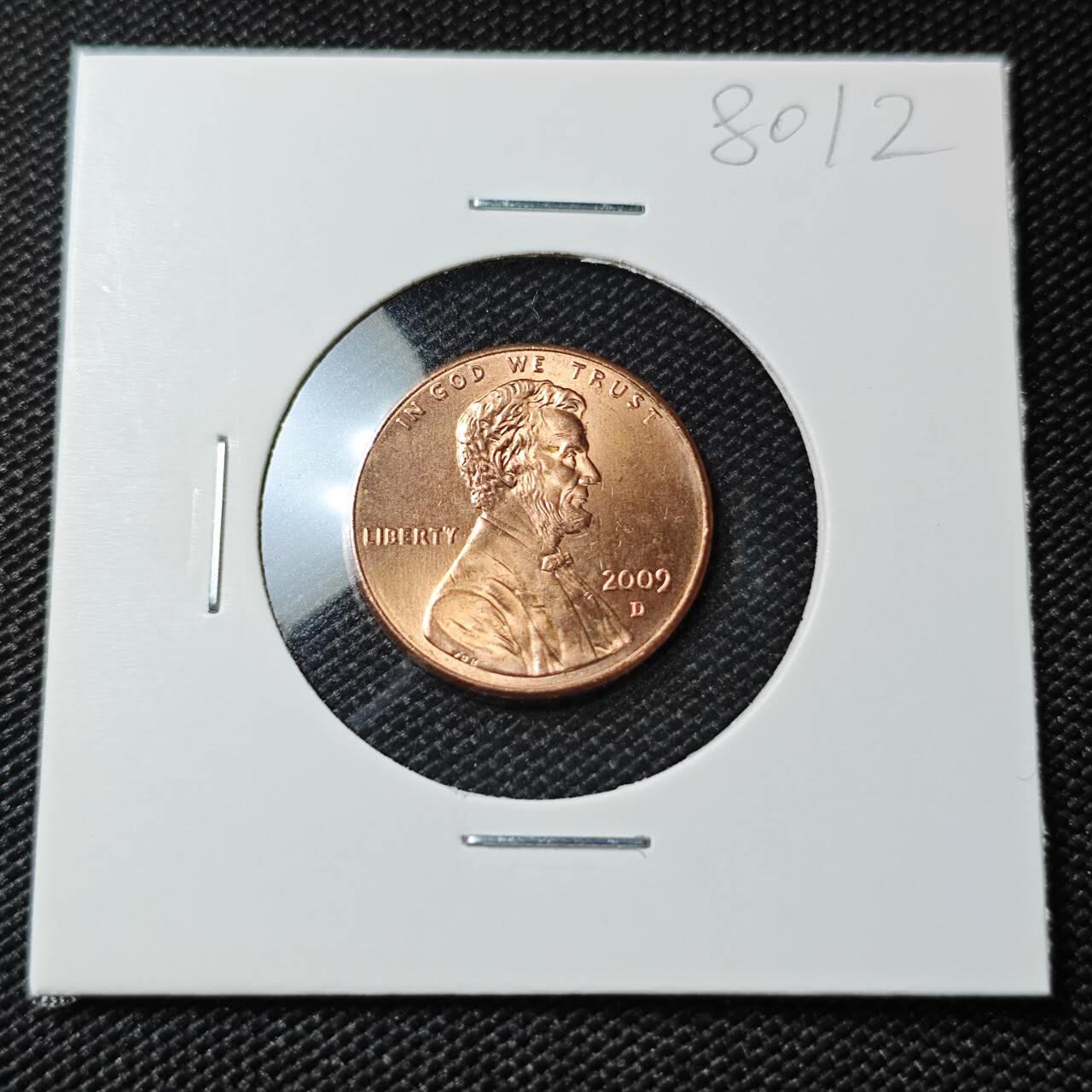 KK钱币收藏小铺 第380期  2月预留时间 周末发货  美国1分纪念币 好品