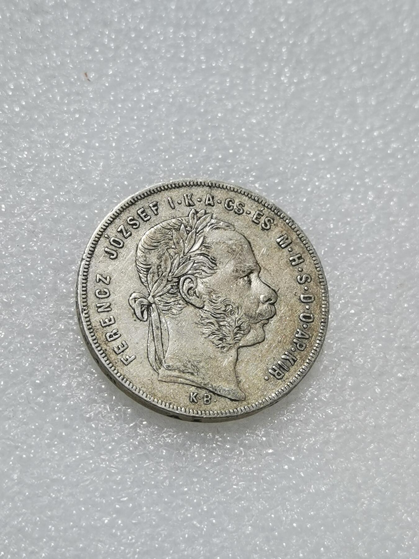 天下钱庄专场欢迎参拍 奥匈帝国1福林银币