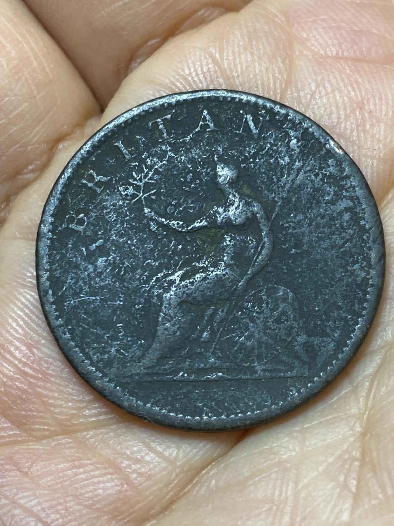 2026年第七场(总第一百七十六场）外国好品散币场(免佣金) 英国🇬🇧1806年1/2便士(乔治三世时期)