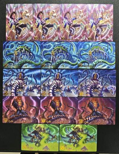 天玑星卡拍第162期《1.19周一截拍》持续收拍收评中 满赠卡需备注 - 炉石传说 粗闪 十五张