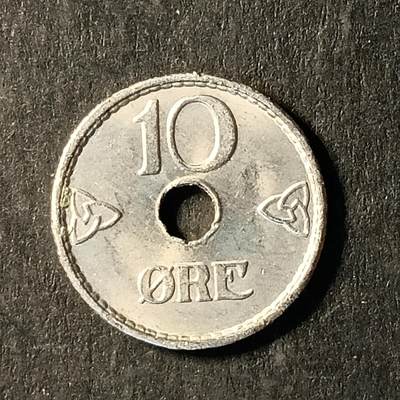 逸泉钱币2026A世界散币纸币纪念币专场A第一场 - 253 挪威10欧尔