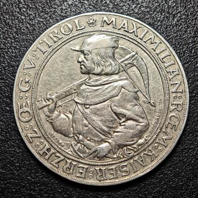 【德藏】世界币章拍卖第162期（拍品征集中~欢迎藏友联系） - 1885年 奥地利因斯布鲁克联邦射击节2盾银币 直径约：36.4mm；重约：22g