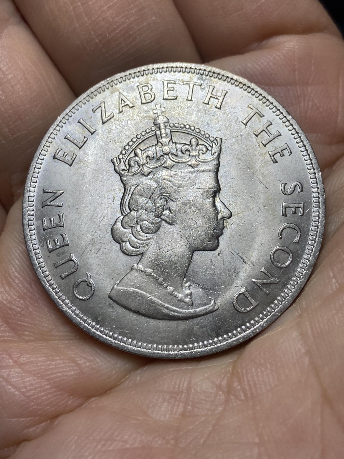 2026年第七场(总第一百七十六场）外国好品散币场(免佣金) 英属泽西岛🇯🇪1966单年份5先令克朗型大币(诺曼征服900周年纪念币)