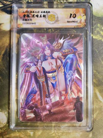 阳大大卡牌拍卖第94期（持续收拍品，周六晚上九点截拍，进群福利早知道） - 【浮雕折光】燎原三国 龙骧虎跃 黑暗王朝 曹操 642