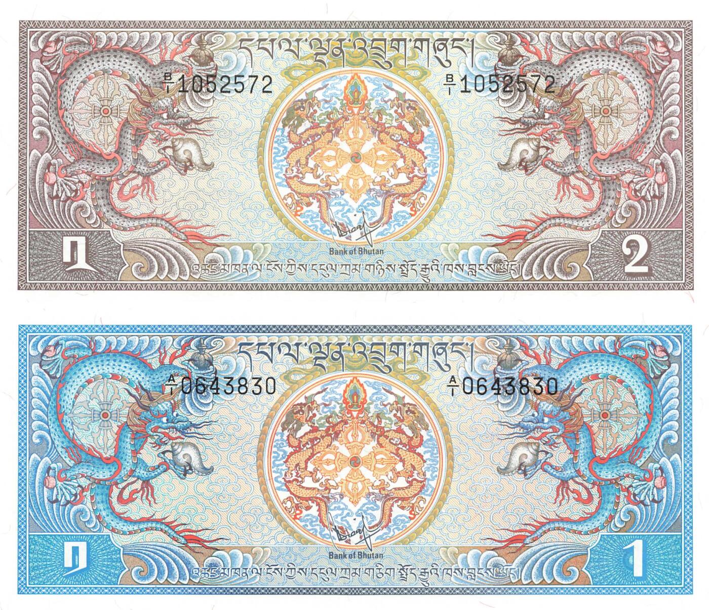 小福收藏拍卖第199期 裸钞场 本期有多张豹子号靓号 瑞士1000法郎 经典提香 毛里求斯首发年大全套 白俄罗斯5000000卢布 苏里南10000盾  爱沙尼亚  苏丹 西班牙 保加利亚 古巴等多国精美纸币 不丹 1981年 1+2努尔特鲁姆 早期长条版 非再版 A/1+B/1首冠 1组2张 unc