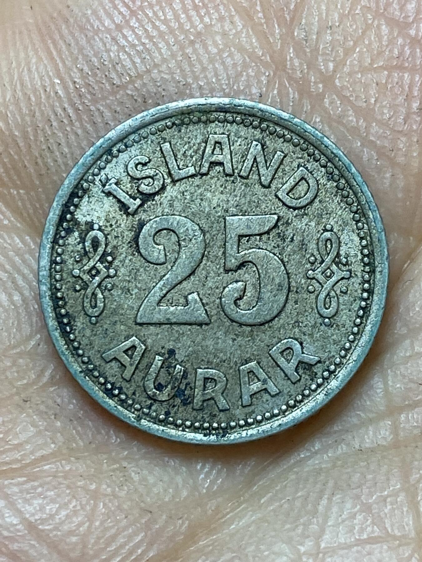 2026年第七场(总第一百七十六场）外国好品散币场(免佣金) 丹属冰岛王国1940单年份25奥拉