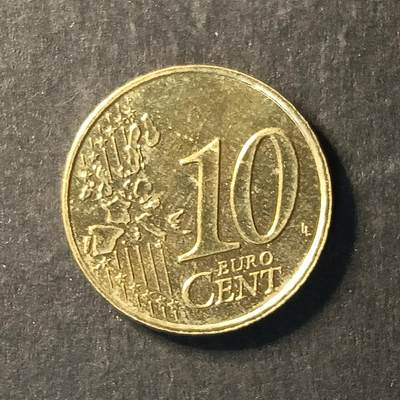 逸泉钱币2026A世界散币纸币纪念币专场A第一场 - 224 法国10欧分女神硬币