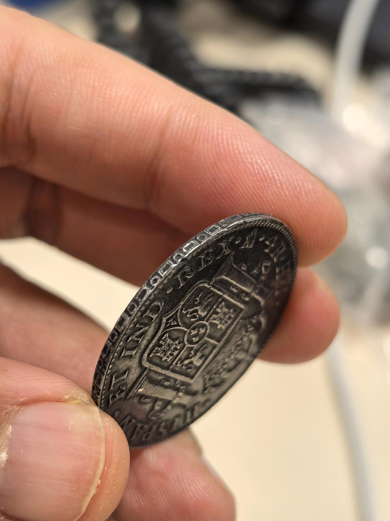 博洋堂世界钱币拍卖第157期（全场包邮） 西属墨西哥1809年费迪南七世4R银币 少见年份和品种，目录定价高，表面有老洗，细节很好