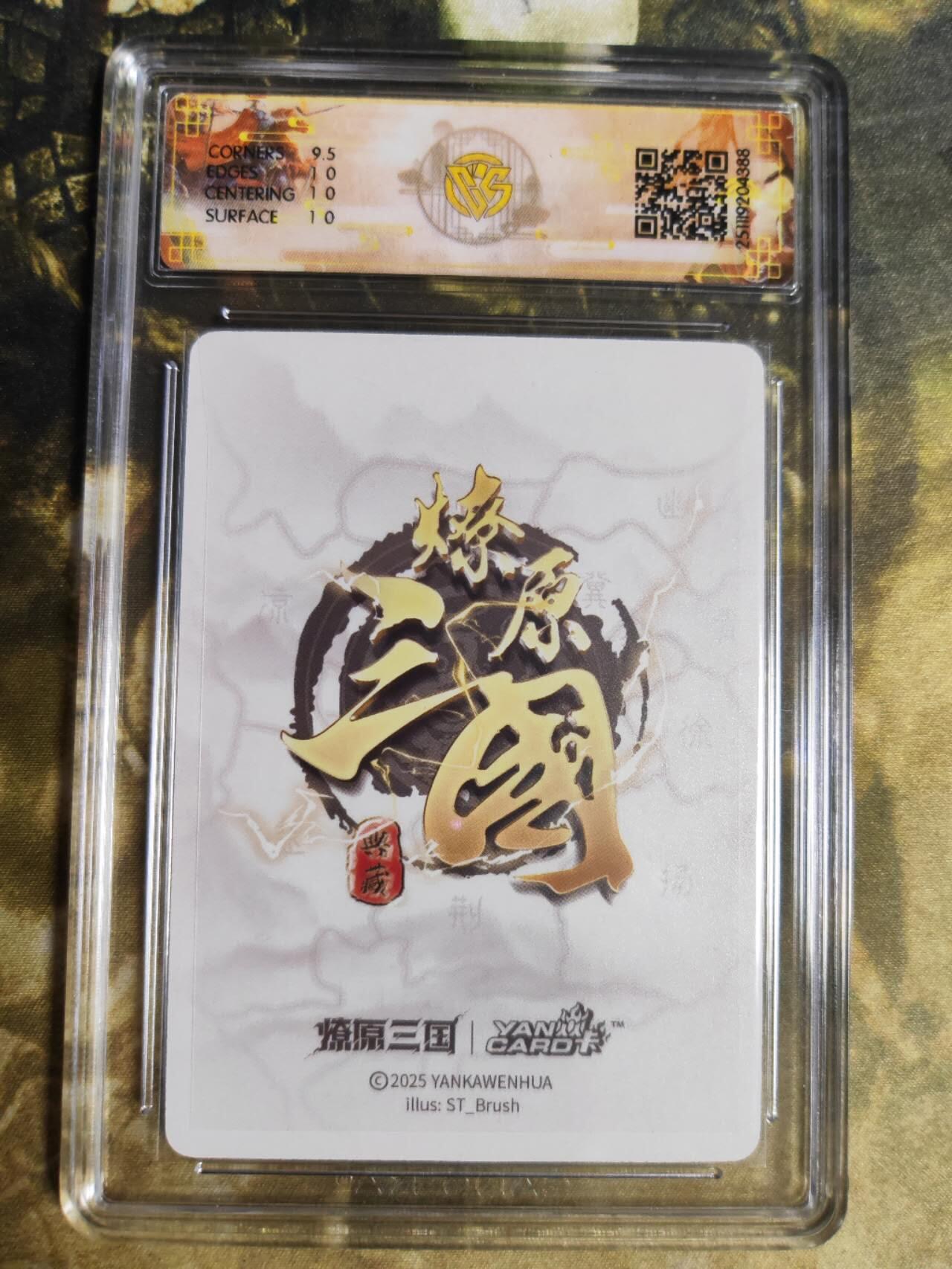 阳大大卡牌拍卖第94期（持续收拍品，周五晚上九点截拍，进群福利早知道） 【10P】燎原三国 龙骧虎跃 ST_Brush 大乔 浮雕折光388