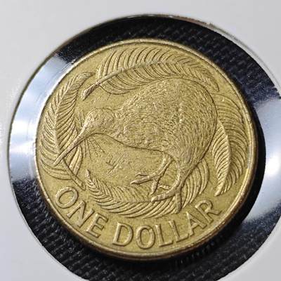 KK钱币收藏小铺 第380期  2月预留时间 周末发货 -  新西兰1元