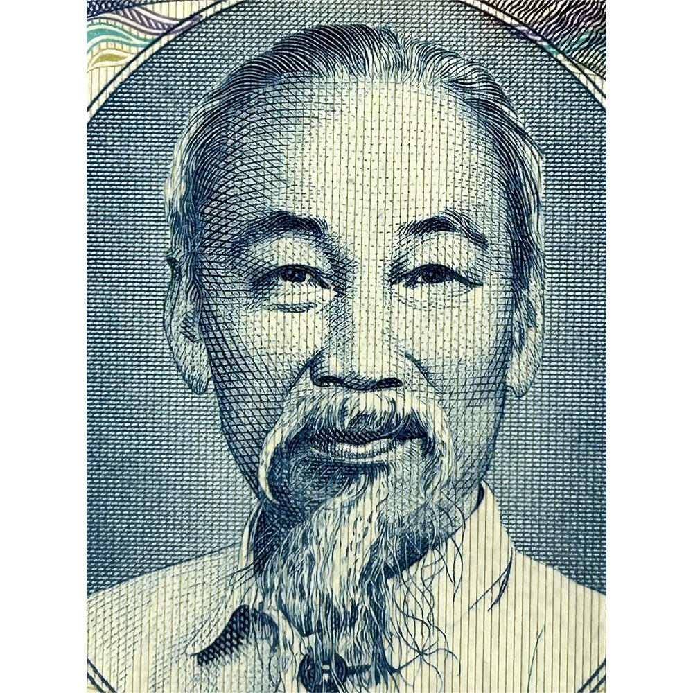 豹子号 亚洲越南纸币 1991年 东南亚纸币 越南盾5000 胡志明头像 亚洲钞票钱币 外国钱币已退出流通 外国纸币 老纸币 旧钱币收藏 号码4555342