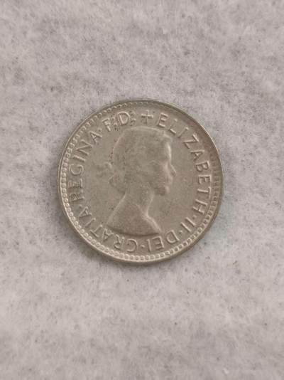 G&W世界散币，银币处理专场（第43场） - 澳大利亚1958年6便士 银币