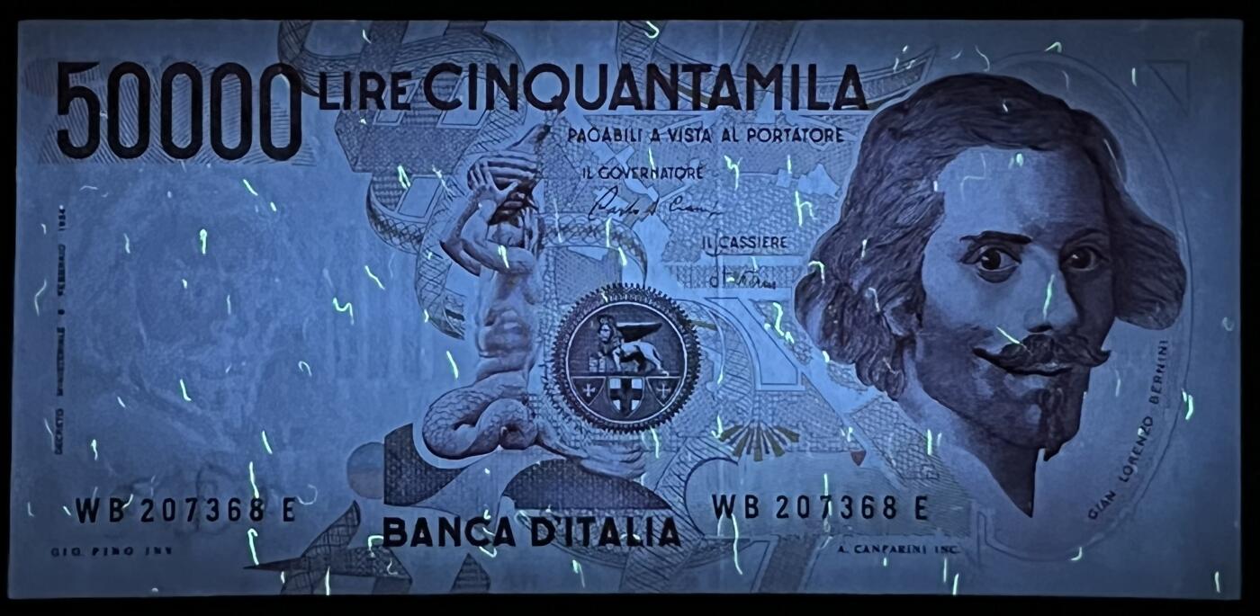 小福收藏拍卖第199期 裸钞场 本期有多张豹子号靓号 瑞士1000法郎 经典提香 毛里求斯首发年大全套 白俄罗斯5000000卢布 苏里南10000盾  爱沙尼亚  苏丹 西班牙 保加利亚 古巴等多国精美纸币 意大利 1984年 50000里拉 首版 贝尔尼尼 尾8 unc