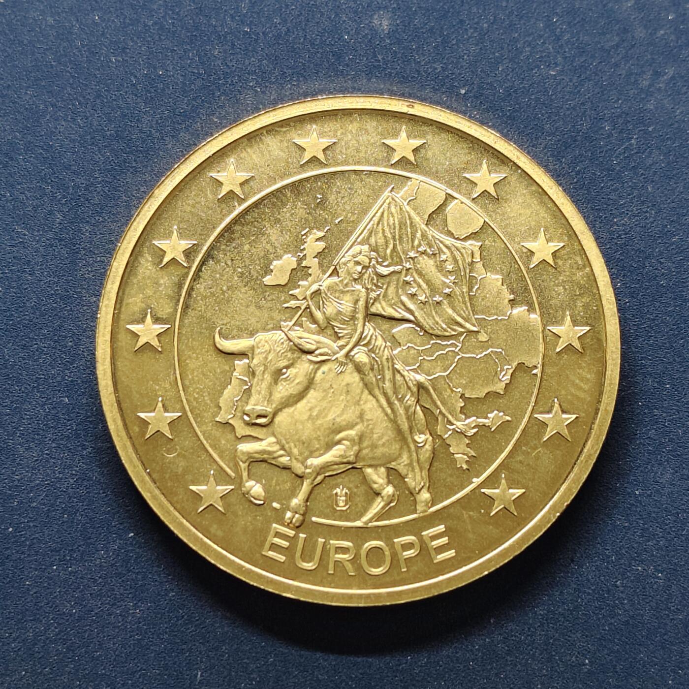 【全场包邮】纯粹捡漏拍494场 【纪念章】欧洲欧盟国家系列意大利古罗马斗兽场纪念章